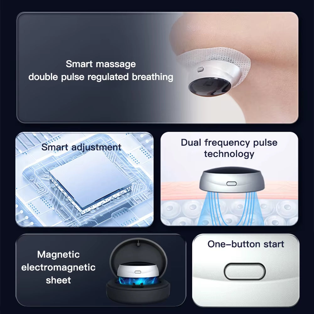 Smartsnore™ 5-Pair EMS Anti-Snoring Device – Breathe Easy, Sleep Deep